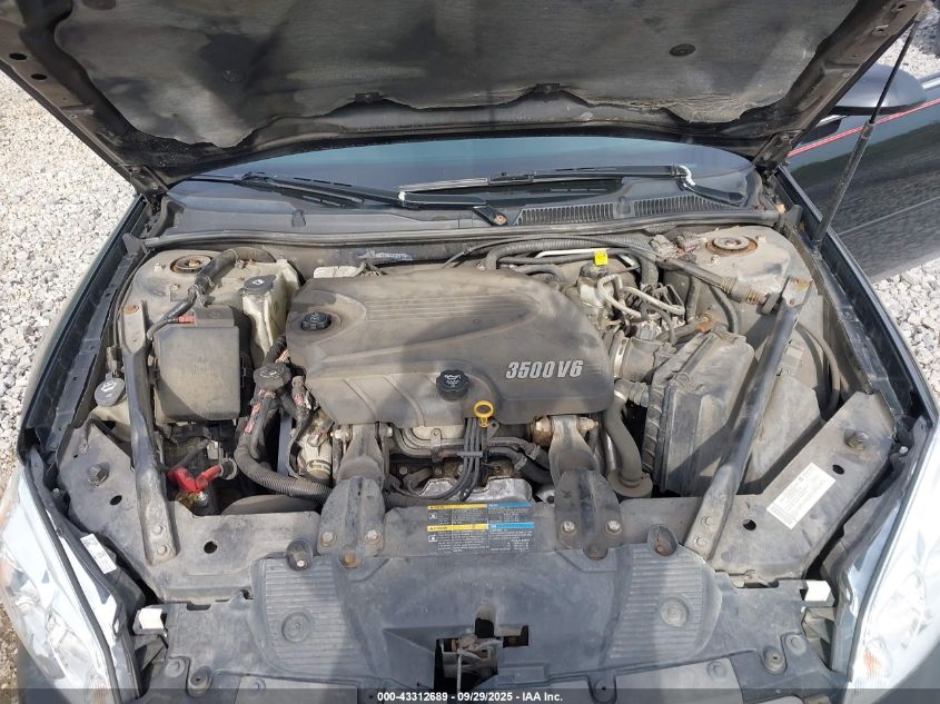 2008 Chevrolet Impala Lt VIN: 2G1WT58N881292942 Lot: 43312689