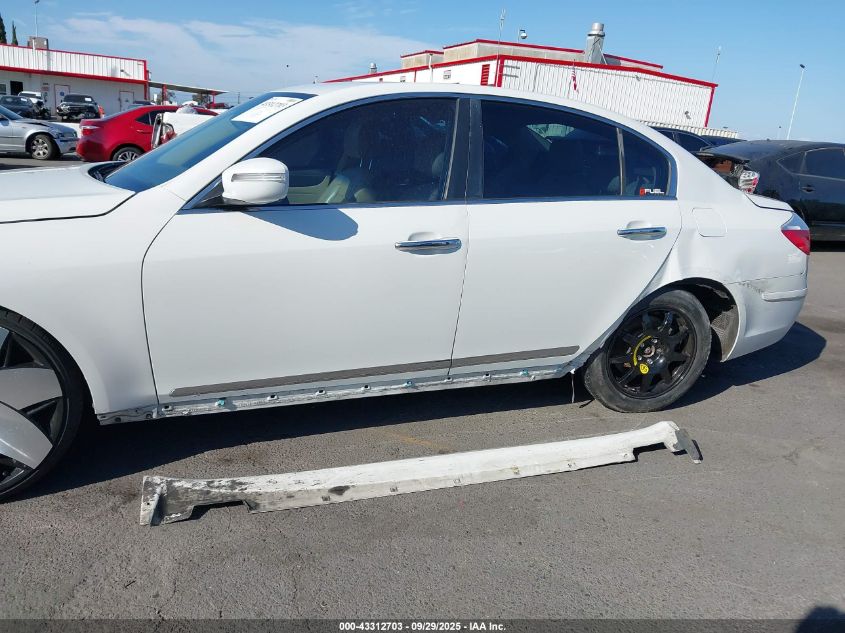 2011 Hyundai Genesis 4.6 VIN: KMHGC4DF6BU118489 Lot: 43312703