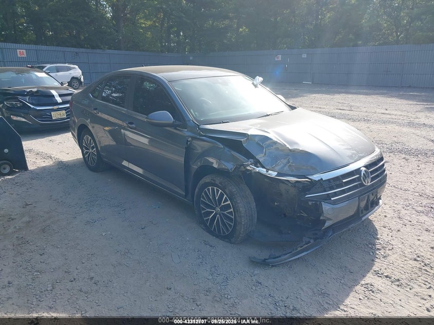 2019 Volkswagen Jetta 1.4T Sel grey sedan gasoline 3VWE57BU2KM110724 photo #1