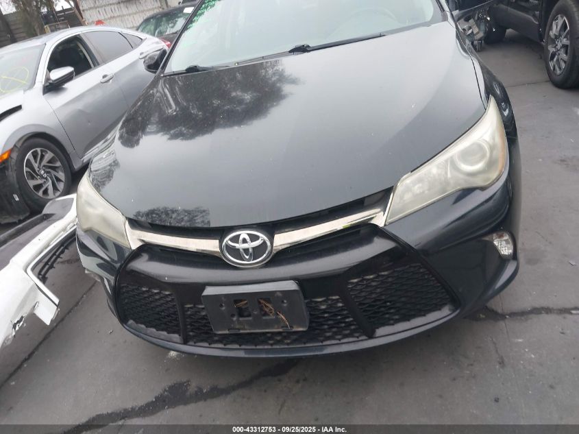 2016 Toyota Camry Se VIN: 4T1BF1FK0GU222820 Lot: 43312753