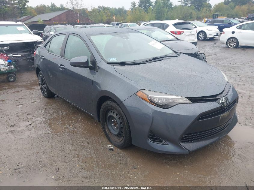 2017 Toyota Corolla Le VIN: 2T1BURHE4HC912715 Lot: 43312759