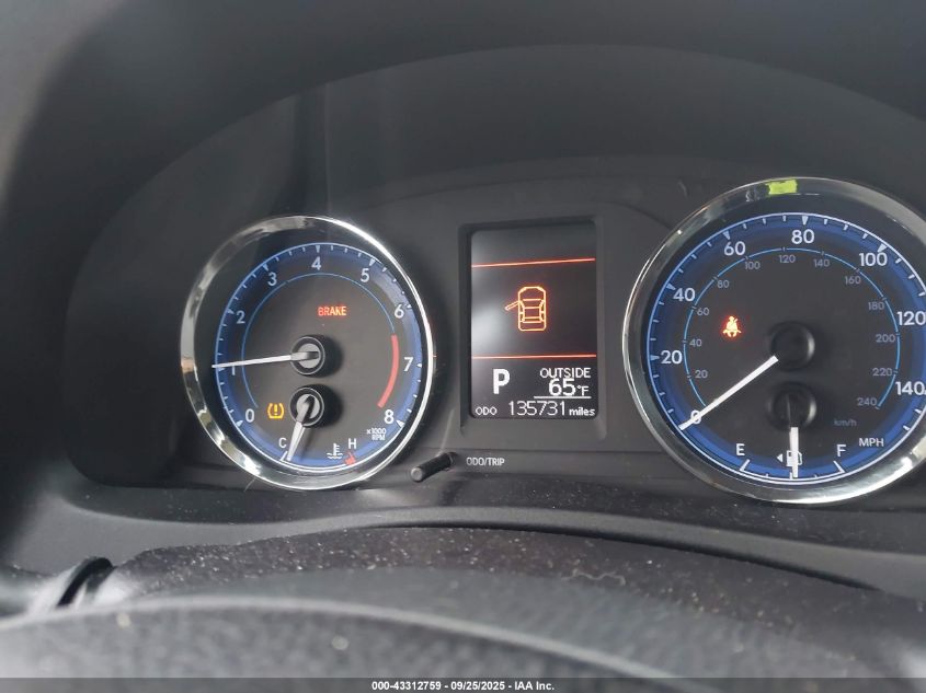 2017 Toyota Corolla Le VIN: 2T1BURHE4HC912715 Lot: 43312759