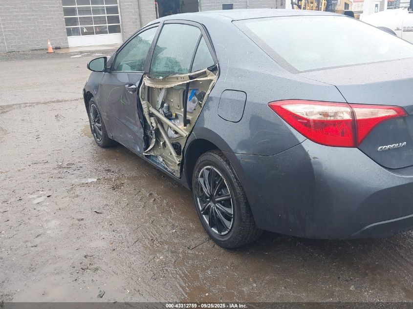 2017 Toyota Corolla Le VIN: 2T1BURHE4HC912715 Lot: 43312759