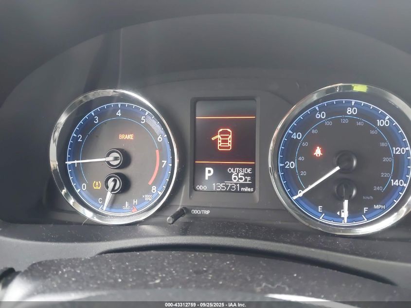 2017 Toyota Corolla Le VIN: 2T1BURHE4HC912715 Lot: 43312759