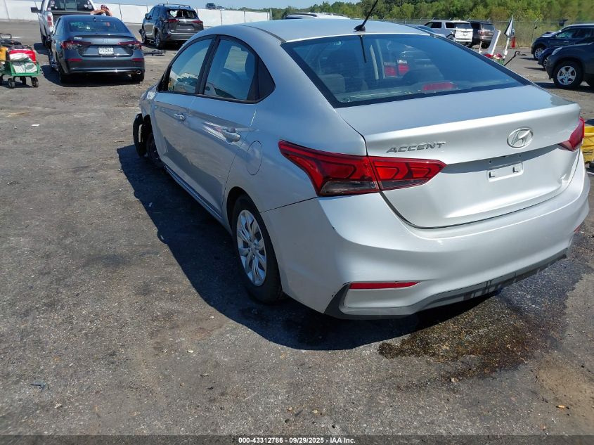 2020 Hyundai Accent Se VIN: 3KPC24A64LE123250 Lot: 43312786