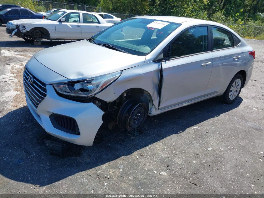 2020 Hyundai Accent Se VIN: 3KPC24A64LE123250 Lot: 43312786