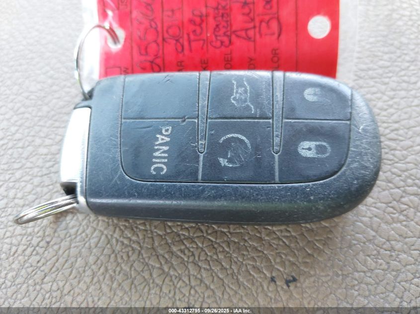 2014 Jeep Grand Cherokee Overland VIN: 1C4RJFCT7EC378738 Lot: 43312795