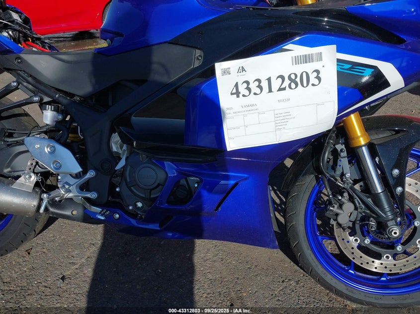 2025 YAMAHA YFZ320 A MH3RH25EXSK003349