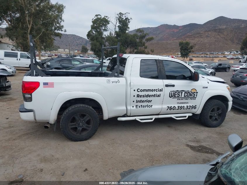2008 Toyota Tundra Sr5 5.7L V8 VIN: 5TFRV54148X055160 Lot: 43312822