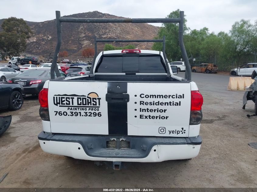 2008 Toyota Tundra Sr5 5.7L V8 VIN: 5TFRV54148X055160 Lot: 43312822