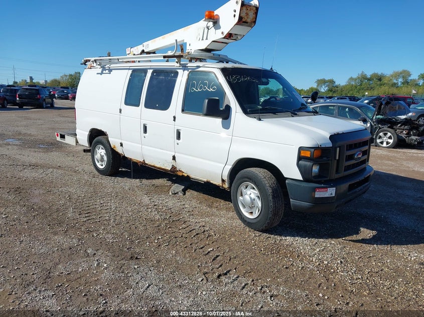 1FTSE34L59DA18452 2009 Ford E-350 Super Duty Commercial auction photo 1