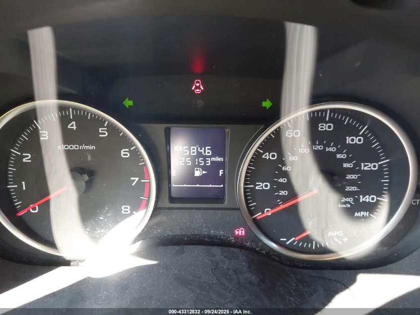 2016 Subaru Crosstrek 2.0I Premium VIN: JF2GPABC4G8225896 Lot: 43312832