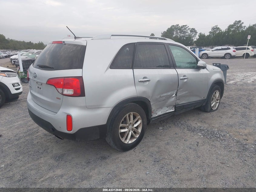 2015 KIA SORENTO LX - 5XYKTCA65FG584192