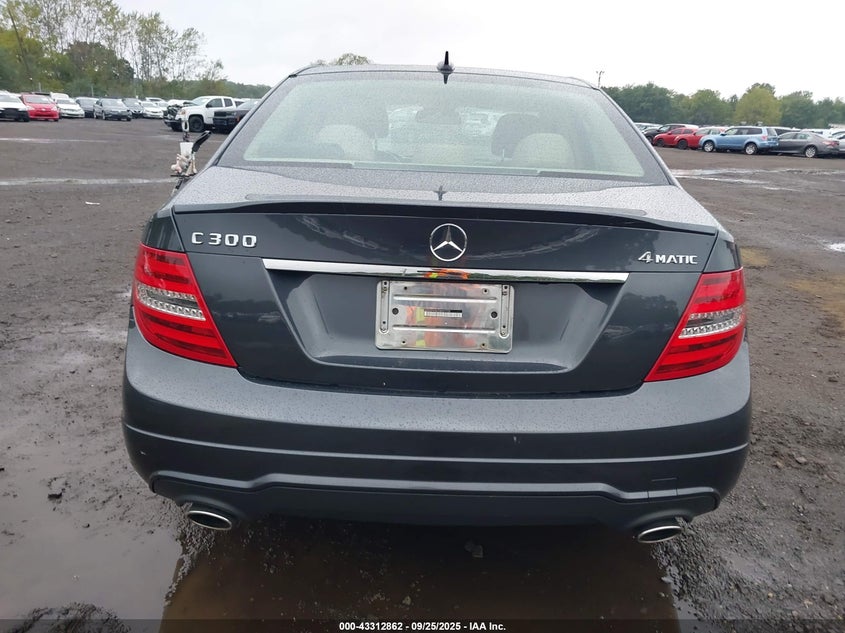 2013 MERCEDES-BENZ C 300 SPORT 4MATIC - WDDGF8AB7DR291776
