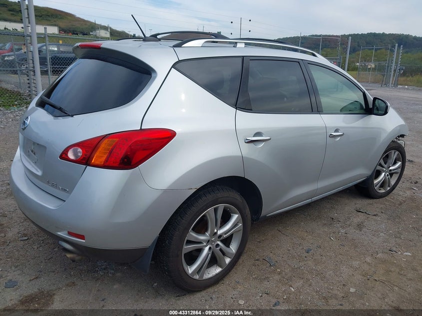 JN8AZ18W49W130600 2009 NISSAN MURANO photo no. 4