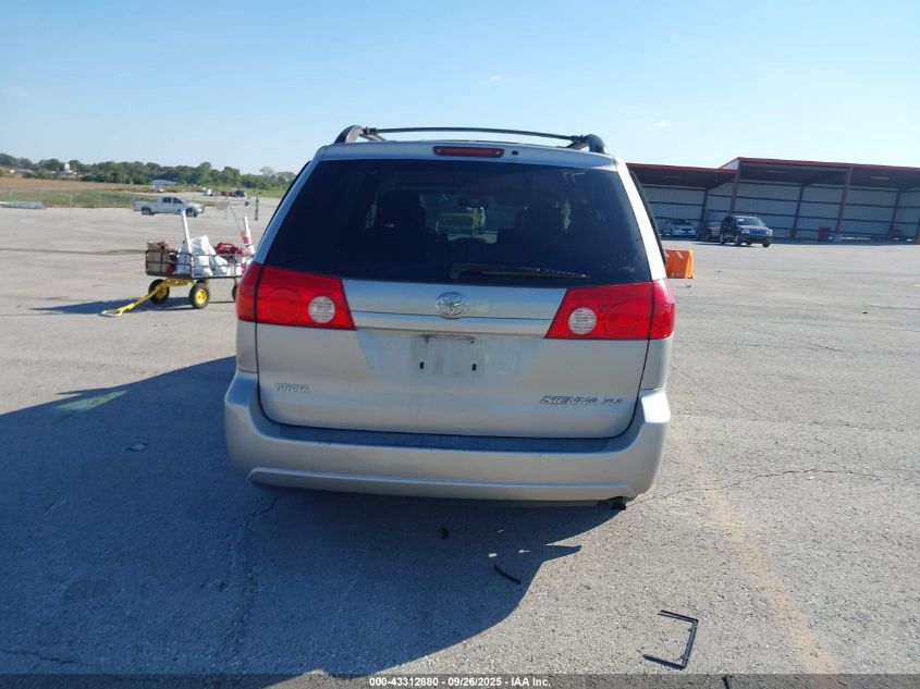 2008 Toyota Sienna Xle VIN: 5TDZK22C88S140827 Lot: 43312880