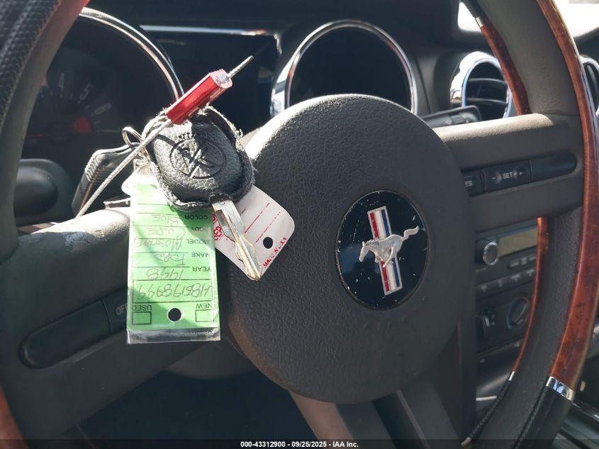 2008 Ford Mustang V6 Deluxe/V6 Premium VIN: 1ZVHT80N485198999 Lot: 43312900