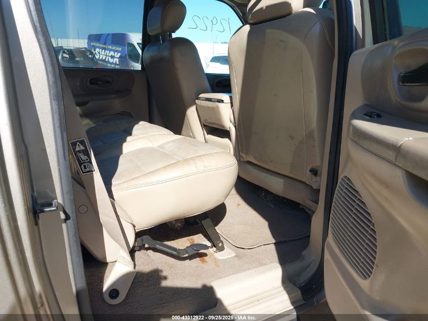 2002 Ford F-150 Lariat/Xlt VIN: 1FTRW08L62KD92056 Lot: 43312922