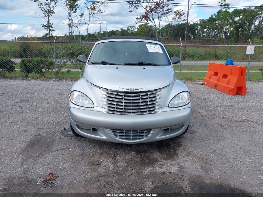 2005 Chrysler Pt Cruiser Gt VIN: 3C3AY75S95T265952 Lot: 43312926