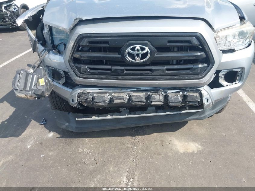 2017 Toyota Tacoma Sr VIN: 5TFAX5GN9HX086412 Lot: 43312947
