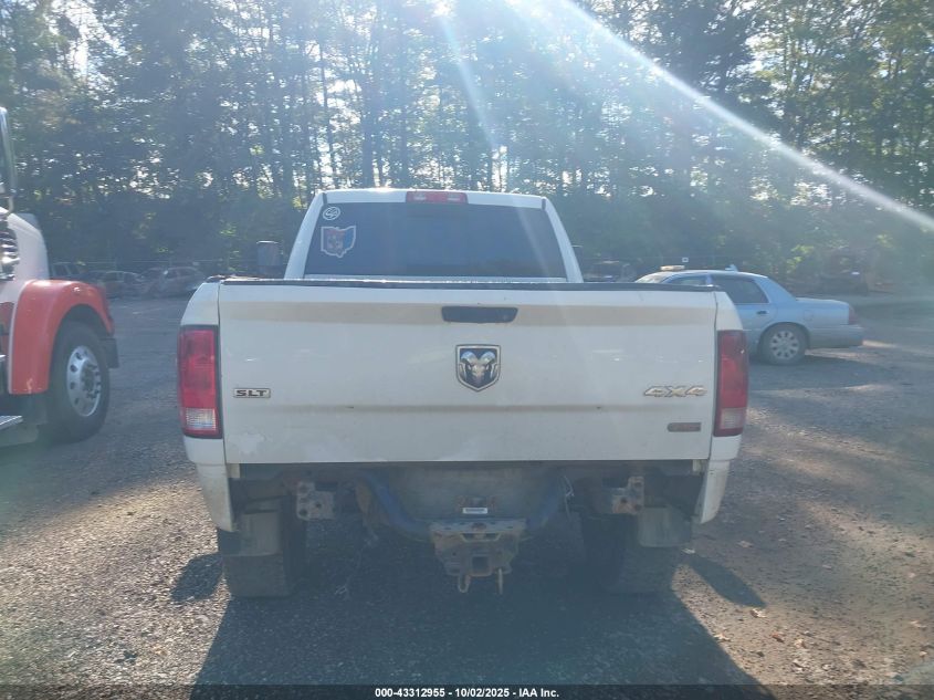 2012 Ram 2500 Slt VIN: 3C6UD5DLXCG111167 Lot: 43312955
