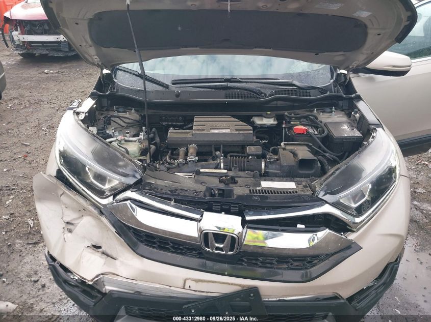 2019 Honda Cr-V Ex-L VIN: 2HKRW1H86KH500661 Lot: 43312980