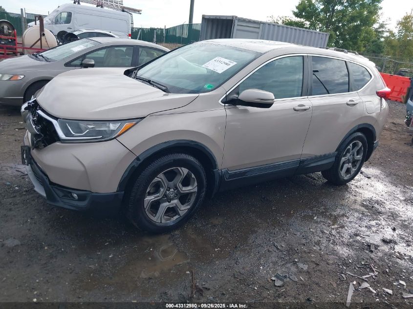 2019 Honda Cr-V Ex-L VIN: 2HKRW1H86KH500661 Lot: 43312980