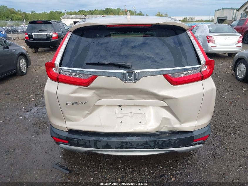 2019 Honda Cr-V Ex-L VIN: 2HKRW1H86KH500661 Lot: 43312980
