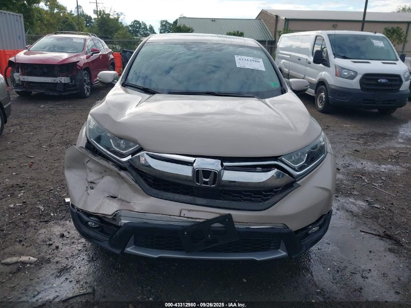 2019 Honda Cr-V Ex-L VIN: 2HKRW1H86KH500661 Lot: 43312980