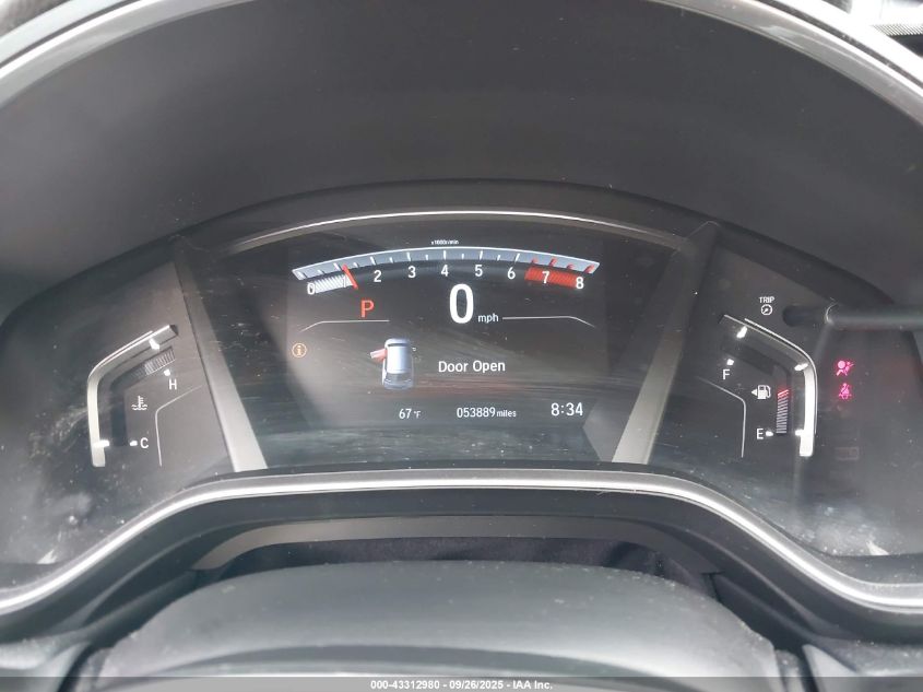 2019 Honda Cr-V Ex-L VIN: 2HKRW1H86KH500661 Lot: 43312980