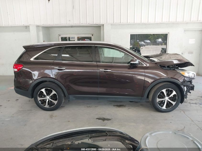 2016 Kia Sorento 3.3L Ex VIN: 5XYPH4A59GG099818 Lot: 43312990