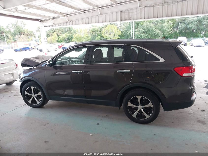 2016 Kia Sorento 3.3L Ex VIN: 5XYPH4A59GG099818 Lot: 43312990