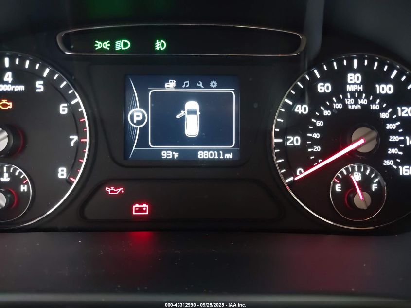 2016 Kia Sorento 3.3L Ex VIN: 5XYPH4A59GG099818 Lot: 43312990