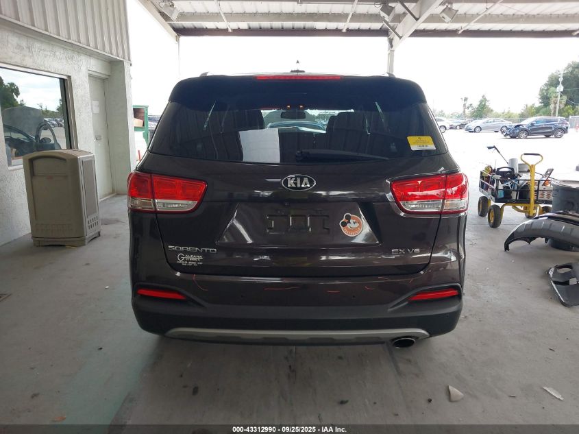 2016 Kia Sorento 3.3L Ex VIN: 5XYPH4A59GG099818 Lot: 43312990