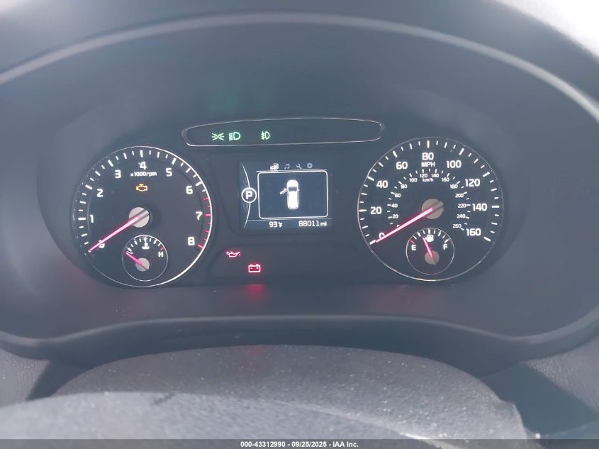 2016 Kia Sorento 3.3L Ex VIN: 5XYPH4A59GG099818 Lot: 43312990