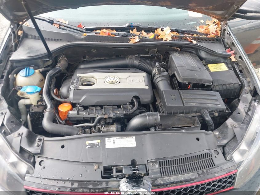 2010 Volkswagen Gti 4-Door VIN: WVWHD7AJ3AW243727 Lot: 43313018