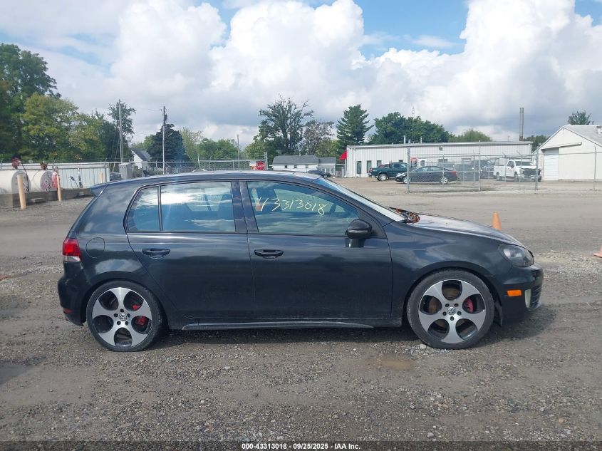 2010 Volkswagen Gti 4-Door VIN: WVWHD7AJ3AW243727 Lot: 43313018