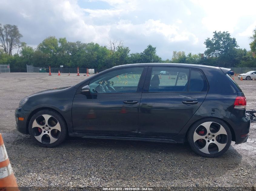 2010 Volkswagen Gti 4-Door VIN: WVWHD7AJ3AW243727 Lot: 43313018