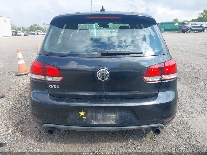 2010 Volkswagen Gti 4-Door VIN: WVWHD7AJ3AW243727 Lot: 43313018