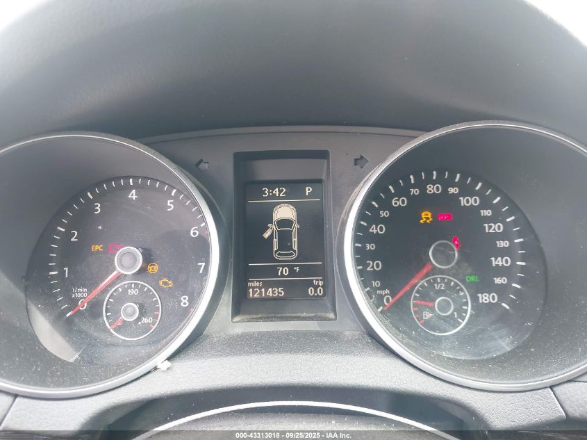 2010 Volkswagen Gti 4-Door VIN: WVWHD7AJ3AW243727 Lot: 43313018