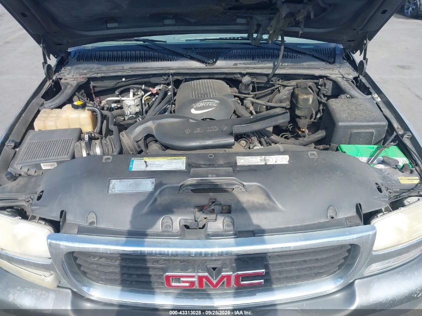 2001 GMC Yukon Slt VIN: 1GKEK13T91R187686 Lot: 43313028