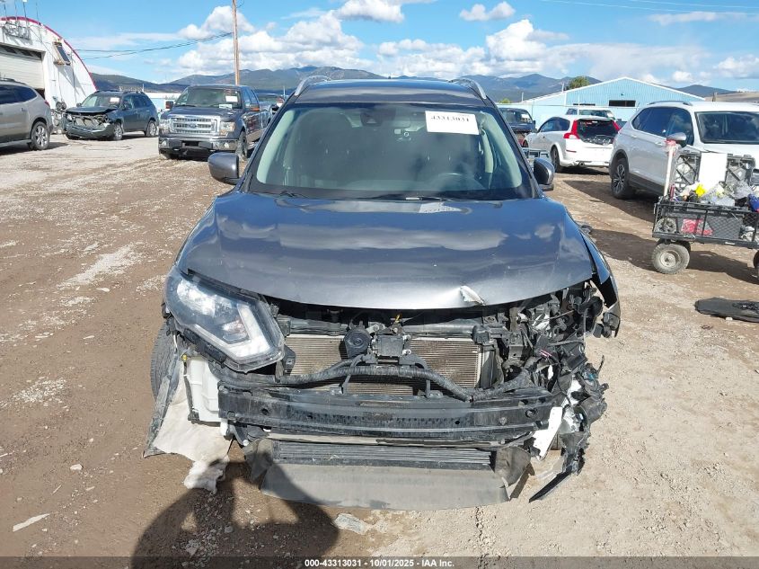 2019 Nissan Rogue Sv VIN: KNMAT2MV7KP532420 Lot: 43313031