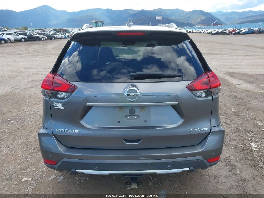 2019 Nissan Rogue Sv VIN: KNMAT2MV7KP532420 Lot: 43313031