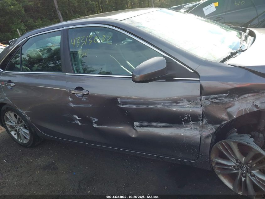 2016 Toyota Camry Se VIN: 4T1BF1FK7GU155374 Lot: 43313032