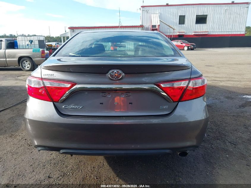 2016 Toyota Camry Se VIN: 4T1BF1FK7GU155374 Lot: 43313032