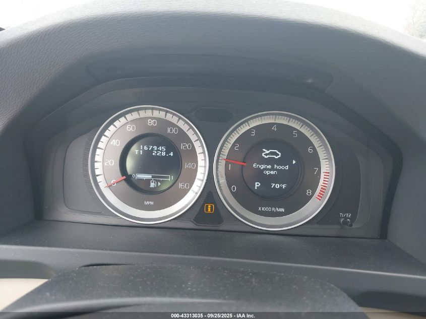 2013 Volvo S60 T5/T5 Platinum/T5 Premier/T5 Premier Plus VIN: YV1612FS3D2187363 Lot: 43313035