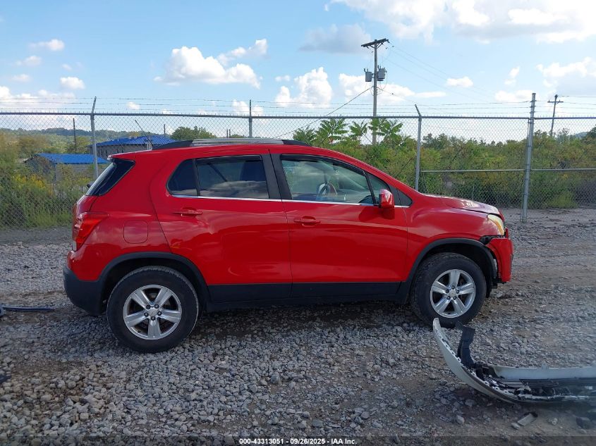 2016 Chevrolet Trax Lt VIN: KL7CJPSB5GB755125 Lot: 43313051