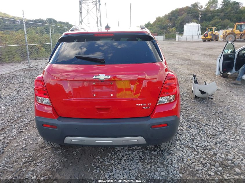 2016 Chevrolet Trax Lt VIN: KL7CJPSB5GB755125 Lot: 43313051