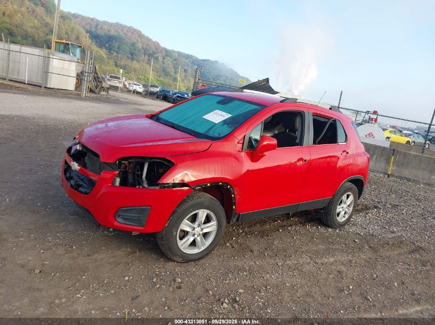 2016 Chevrolet Trax Lt VIN: KL7CJPSB5GB755125 Lot: 43313051