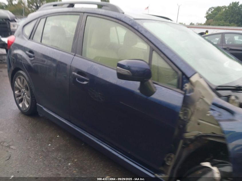 2016 Subaru Impreza 2.0I Sport Premium VIN: JF1GPAP64GH284163 Lot: 43313064